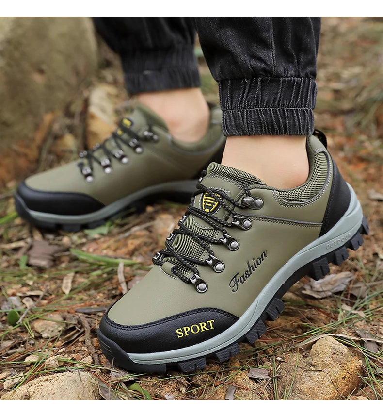 Men's outdoor running shoes Mountain casual sneakers Non-slip hiking camping Comfort hiking sports shoes for men