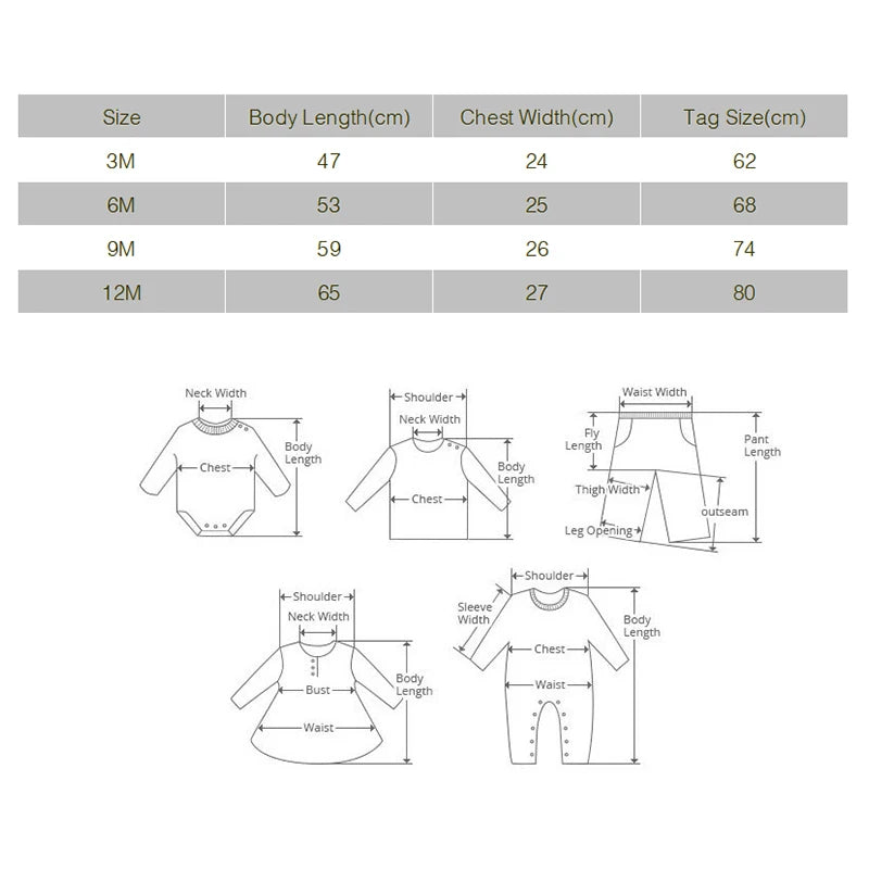 Fashion Solid Color Newborn Clothes Girls Bodysuits Spring & Autumn Baby Boy Clothes Cotton Long Sleeve Baby Footies 3-12 Months