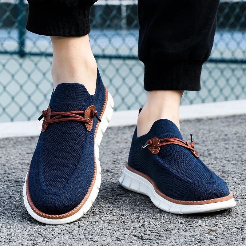 New spring summer flat fashion breathable casual sports men's shoes large size 39-48 fashion casual walking loafer men's shoes