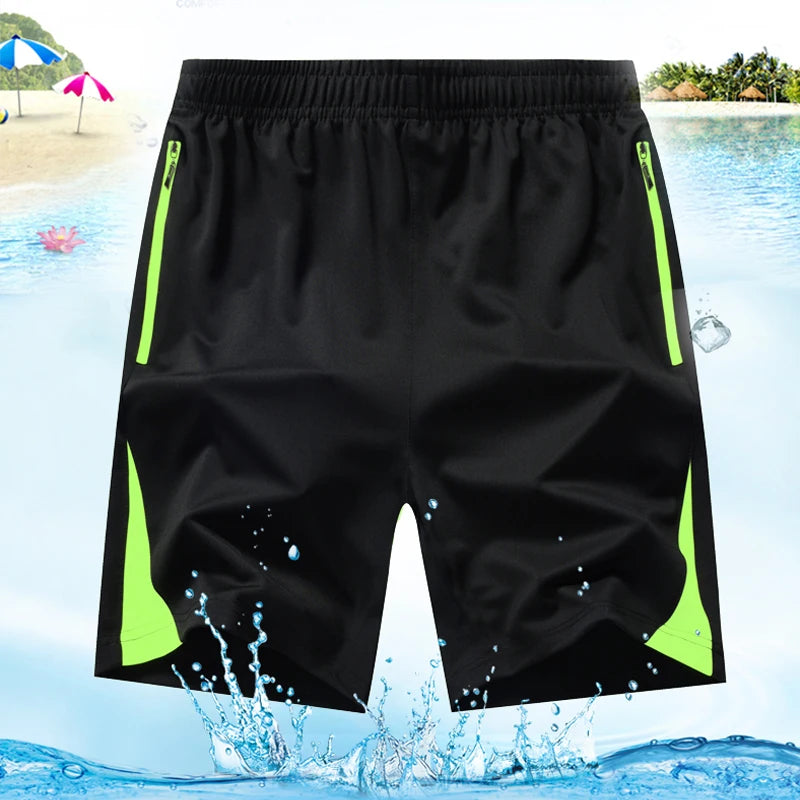 2023 Summer Men Quick Dry Breathable Casual Shorts Men Sport Outdoor Joggers Shorts Man Loose Gym Beach Shorts Male Big Size 8XL