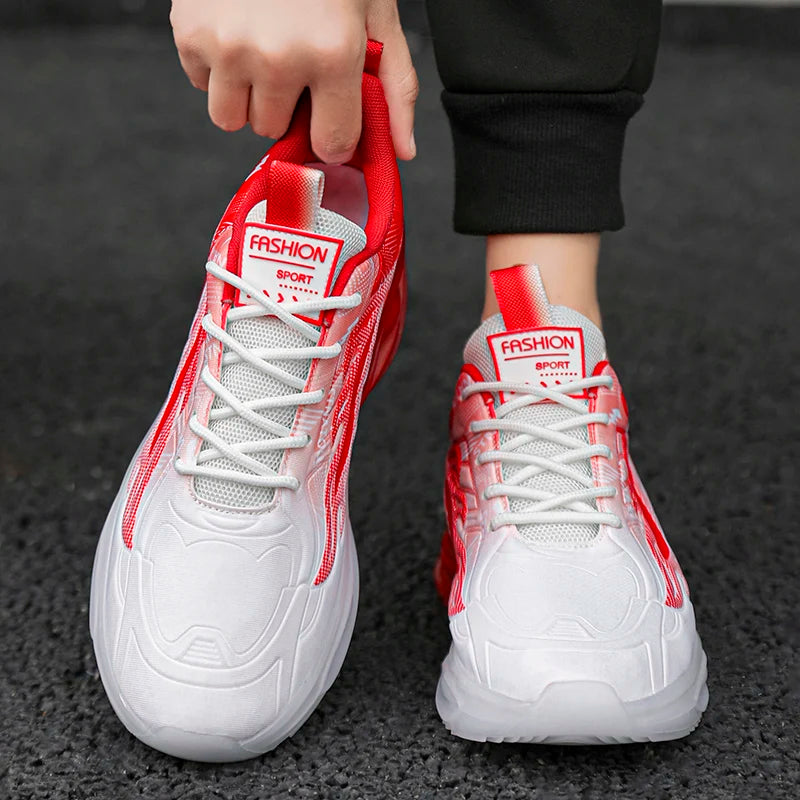 New spring and autumn non-slip flat comfortable shoes men's fashion leisure sports men's shoes walking student shoes