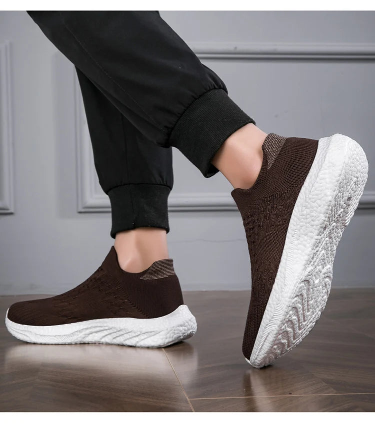 new spring and autumn men's and women's casual shoes sneakers lightweight mesh breathable fashion walking shoes lovers loafers