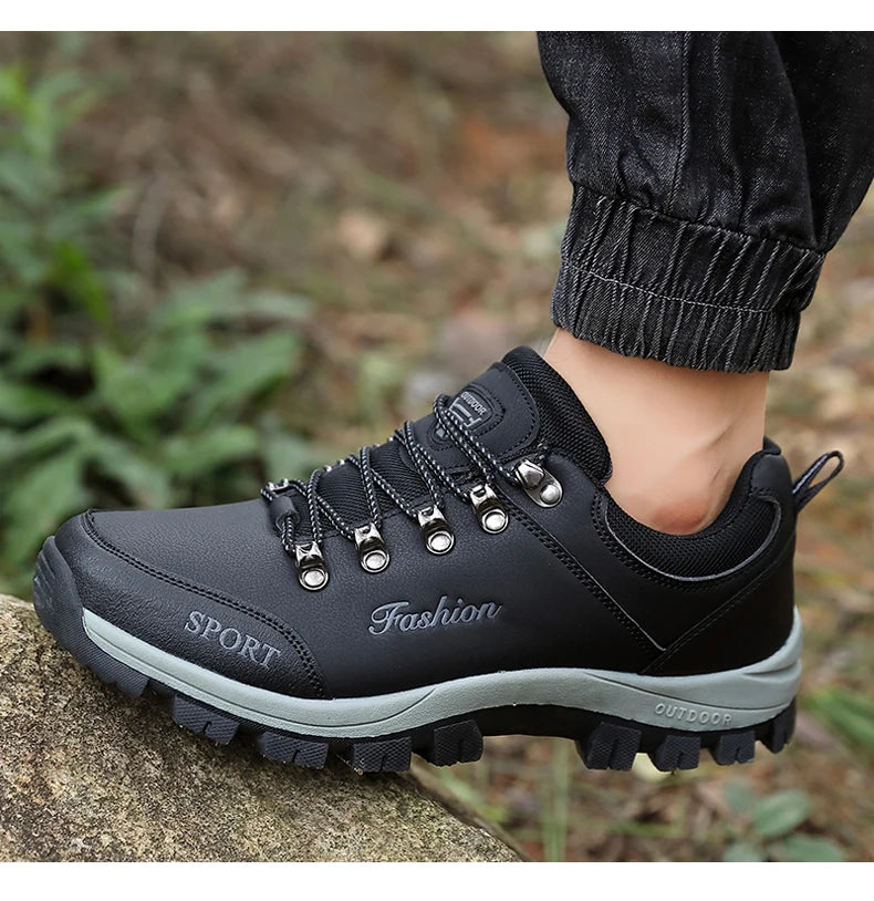 Men's outdoor running shoes Mountain casual sneakers Non-slip hiking camping Comfort hiking sports shoes for men