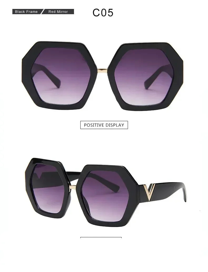 2024 Luxury Square Sunglasses Ladies Fashion Glasses Classic Brand Designer Retro Sun Glasses Women Sexy Eyewear Unisex Shades