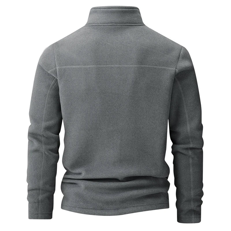 Winter Men Casual Fleece Sweatshirts Tops Men Sport Classic Stand Collar Sweatshirts Men’s Sweatshirts Hoodie Basic Pullover 9XL