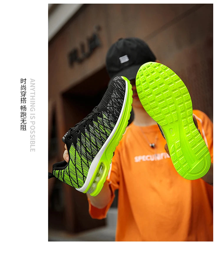 Men's and women's non-slip breathable work sneakers 2024 couple casual walking shoes Walking light mesh loafer men's shoes