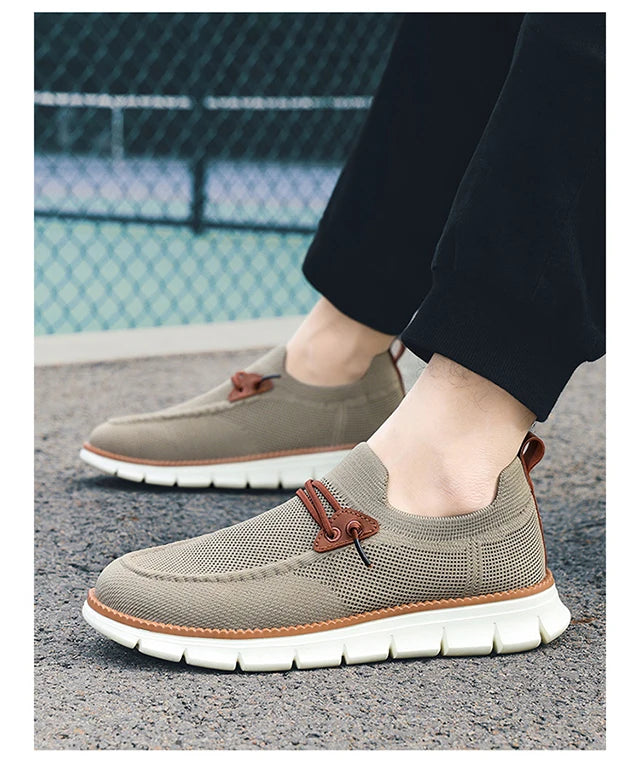 New spring summer flat fashion breathable casual sports men's shoes large size 39-48 fashion casual walking loafer men's shoes