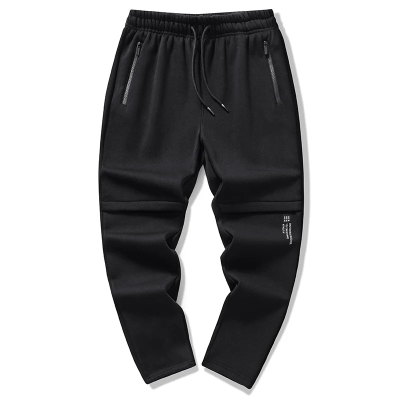 Spring Autumn Men Solid Drawstring Sweatpants Mens Jogger Pants Sweatpants Men Cotton Tracksuit Outer Casual Male Plus Size 6XL