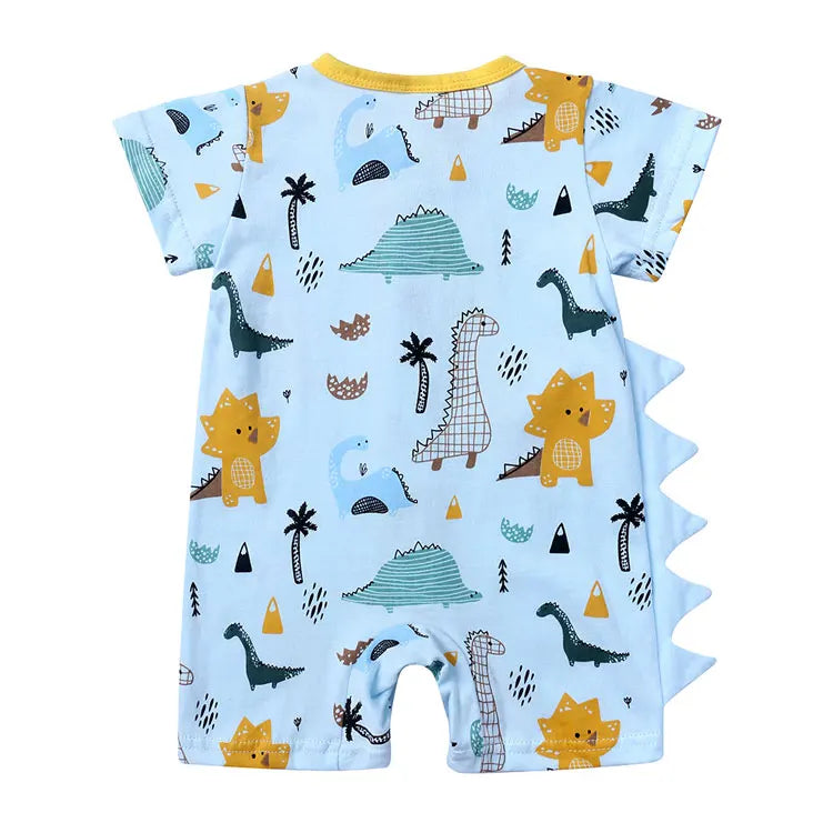 Cartoon Baby Clothes Girl  Rompers Cotton Short Sleeve Baby Boys Clothes Summer Newborn Boy Rompers 3-18Months