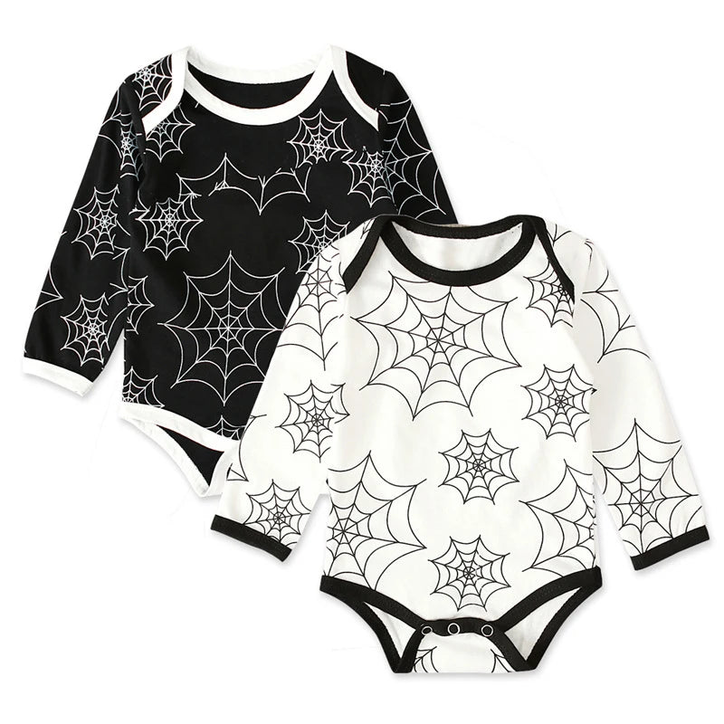 Fashion Newborn Clothes Girls Bodysuits Spring & Autumn Baby Boy Clothes Cotton Long Sleeve Infant Bodysuits 6-18 Months