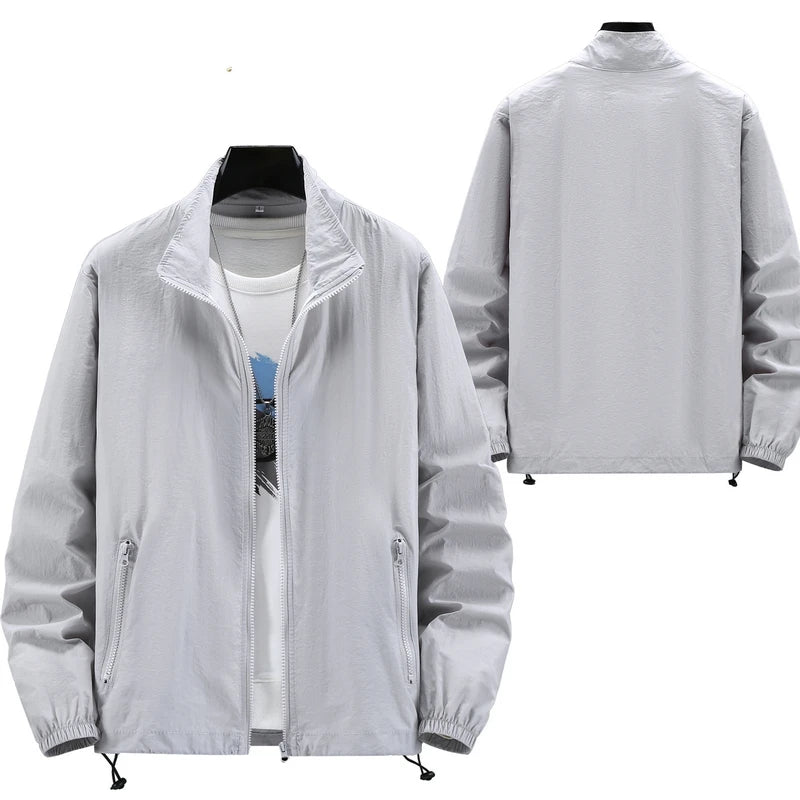 Summer 2024 Lightweight Breathable Sunscreen Clothing for Men and Women Loose Plus Size Jackets for Outdoor Sun Protection