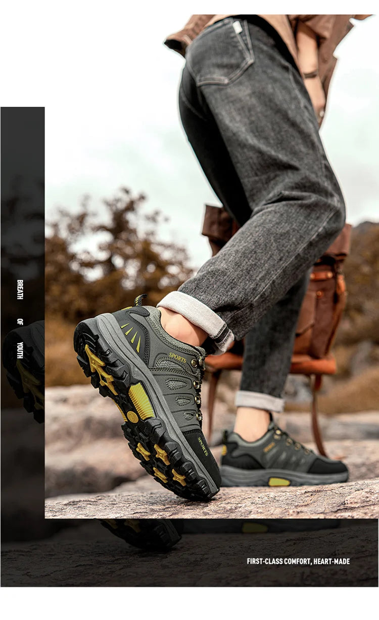 Men's new mountaineering shoes basketball shoes running leisure sports wear-resistant sneakers men training men's shoes