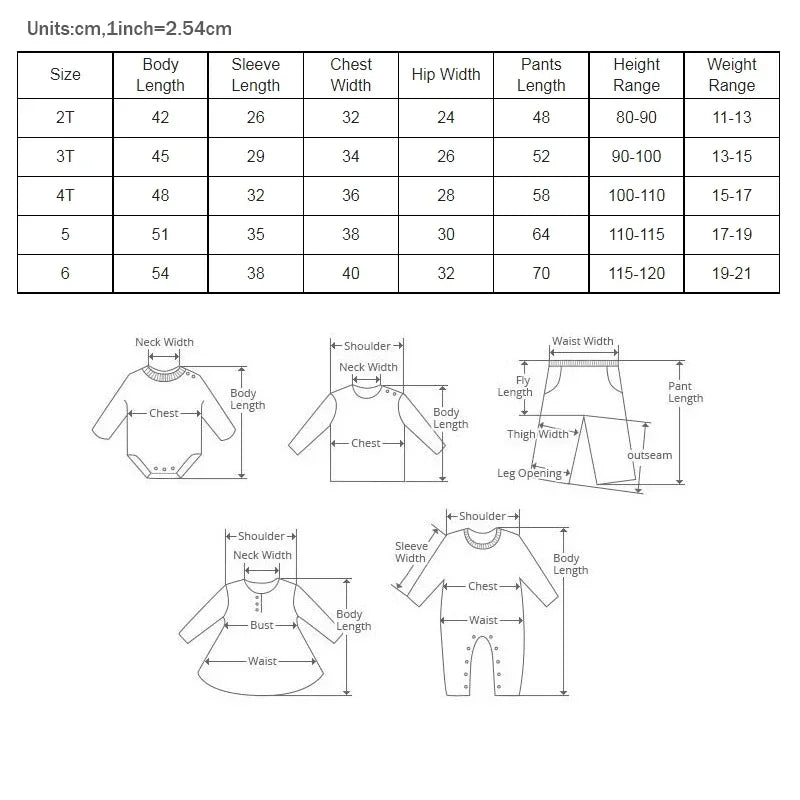 Fashion Solid Color Children Clothes Boys Sportswear Sets 2 PCS Long Sleeve Tops Pants Kids Girls Winter Clothing 2-6 Years