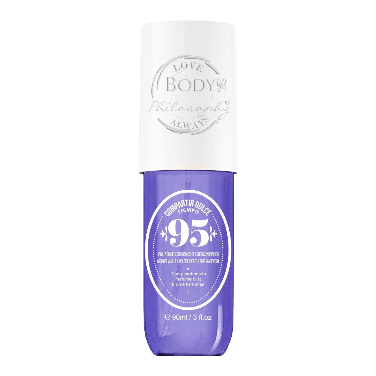 90ML 3.0FL.OZ Body Spray For Women, Inspired by SOL Gourmand Fragrance Hair & Body Mist, Uplifting Scent Vanilla Perfume