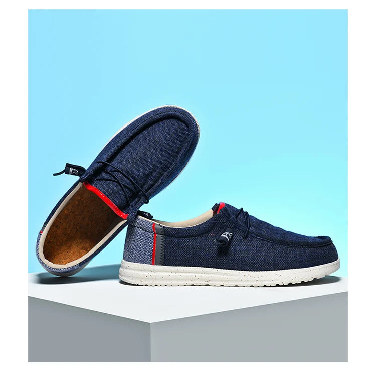 Men's leisure canvas shoes