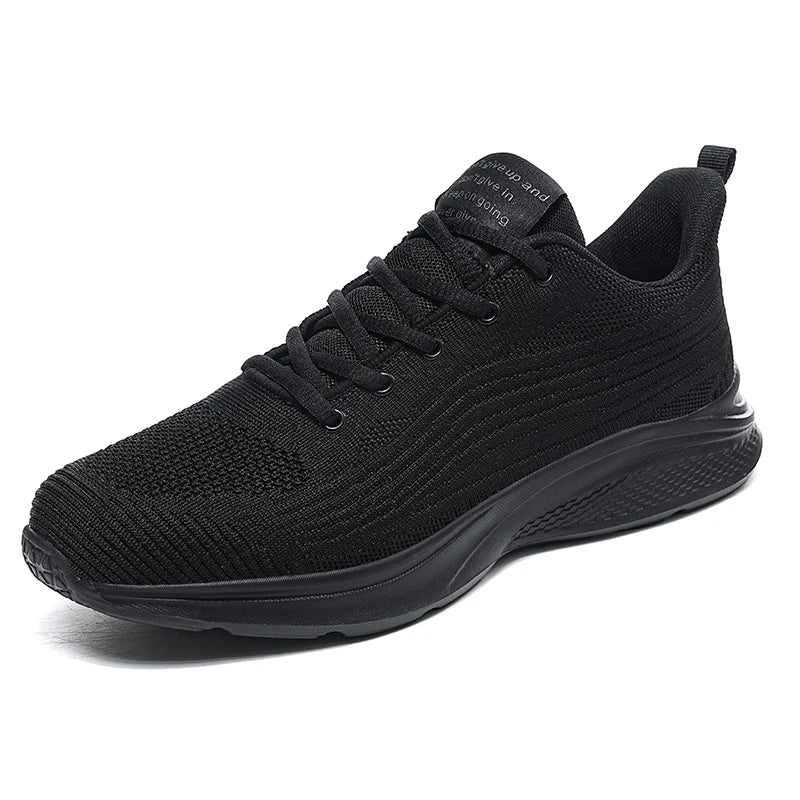 New large men's shoes mesh breathable platform shoes to increase the lightness of sports casual men's vulcanized loafers