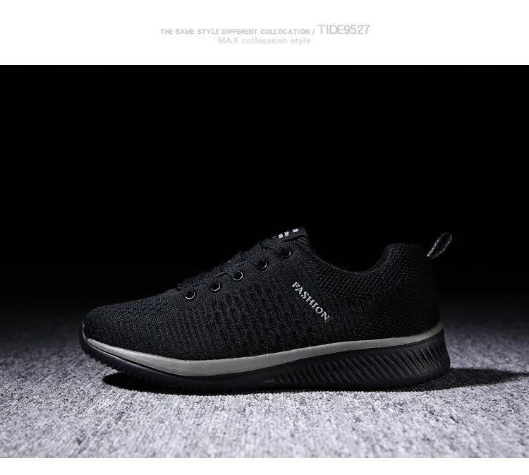 new men's lightweight running shoes casual shoes Breathable walking training shoes non-slip comfortable vulcanized men's