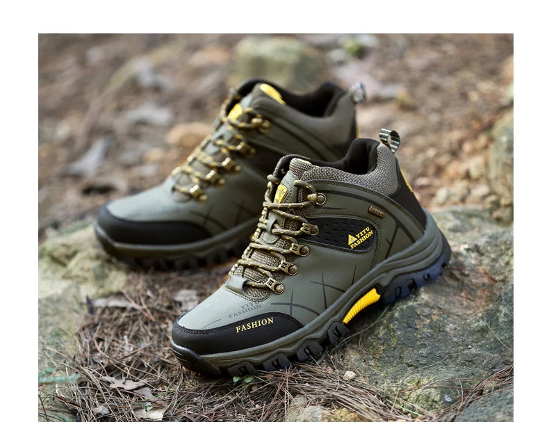 Men's autumn and winter hiking shoes Casual sports shoes comfortable lightweight non-slip large size men's shoes39-47