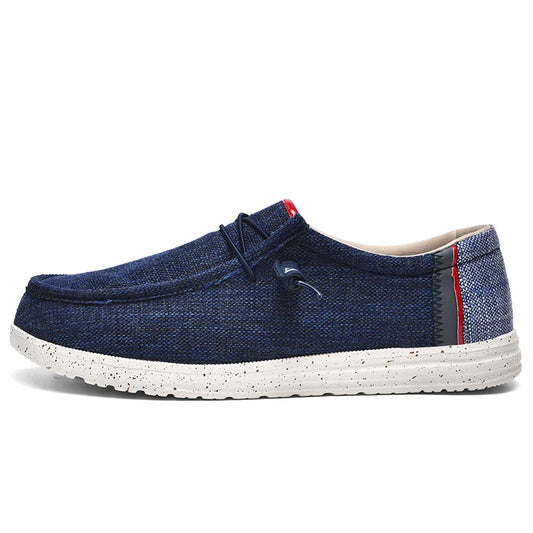 New large size men's canvas shoes thick sole light leisure sneakers men loafers walking sports fashion men's vulcanized shoes