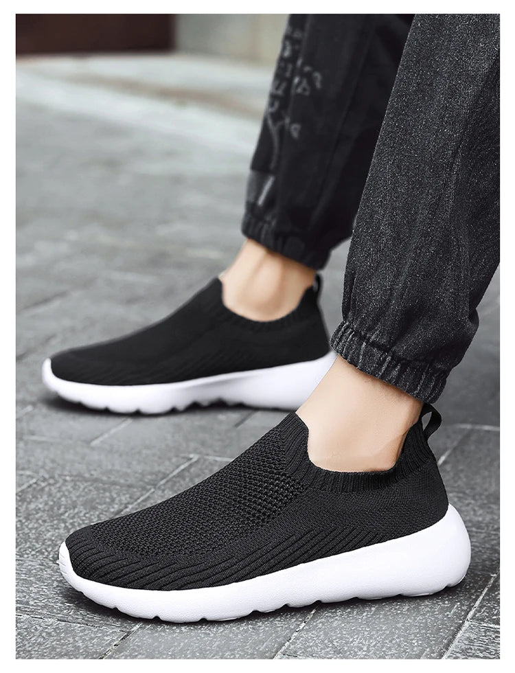 2024 new spring and autumn leisure men's fashion sports shoes non-slip breathable outdoor flat tennis loafer men's shoes