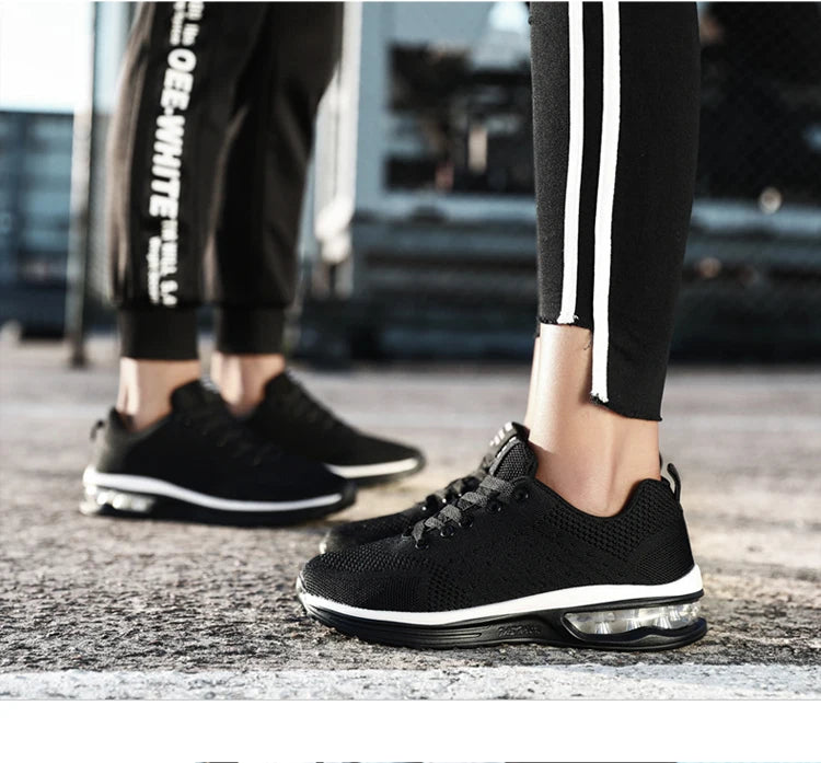 Men's and women's light casual sneakers Breathable mesh surface classic fashion lace-up walking and running shoes sneakers