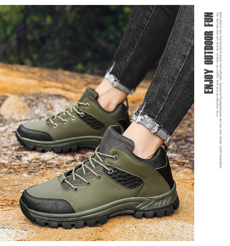 Men's casual sneakers lace-up outdoor casual shoes Fashion comfortable breathable platform shoes for men