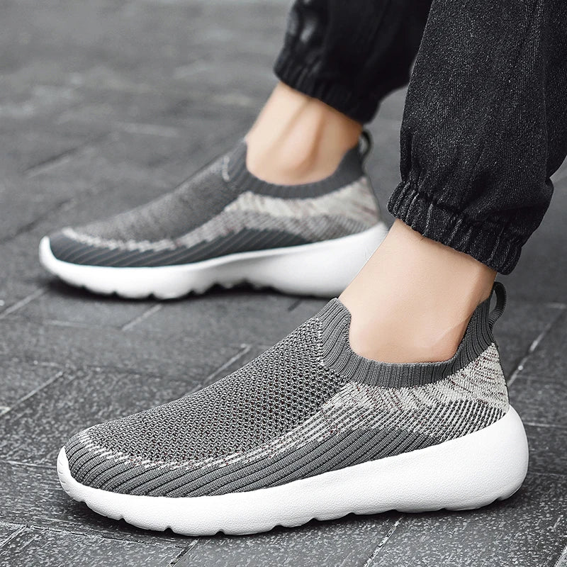 2024 new spring and autumn leisure men's fashion sports shoes non-slip breathable outdoor flat tennis loafer men's shoes