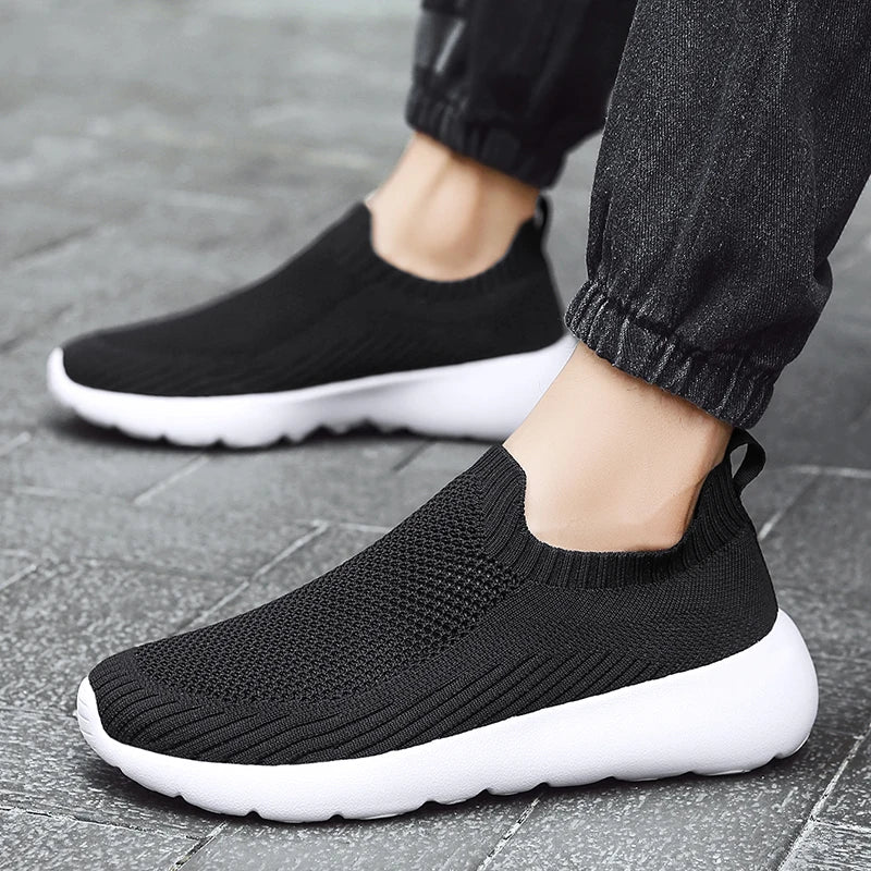 2024 new spring and autumn leisure men's fashion sports shoes non-slip breathable outdoor flat tennis loafer men's shoes