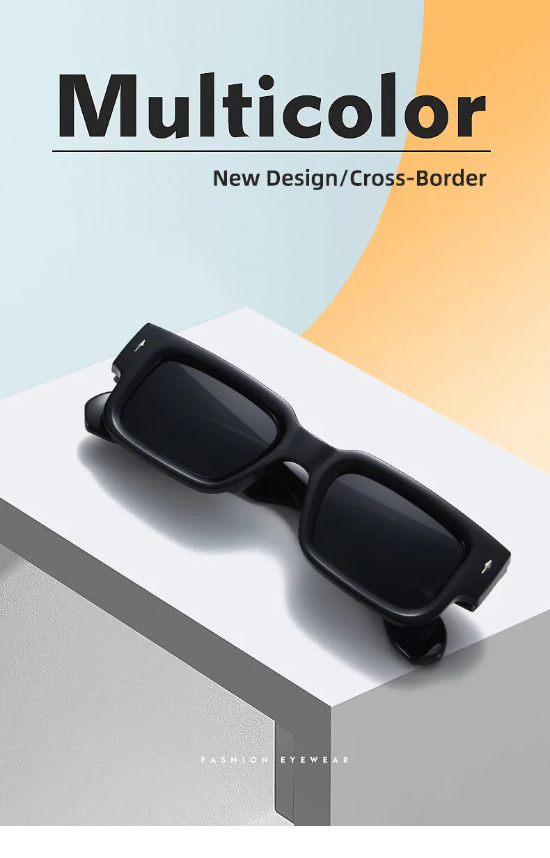 Small Square Sunglasses Women Men Travel Luxury Male Shades Female UV400 Brand Gafas Oculos Retro Designer