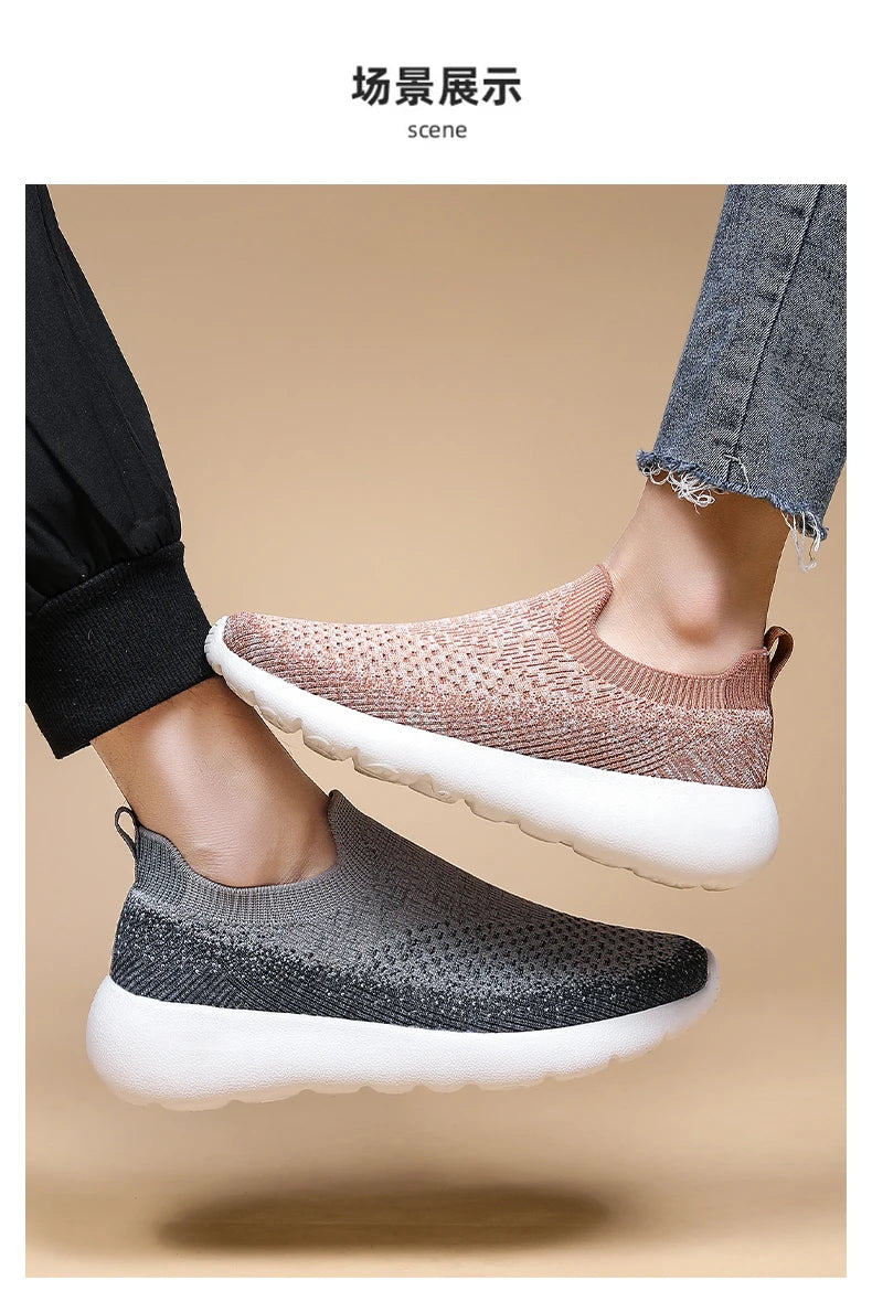 Men's and women's new sports shoes casual tennis breathable running shoes walking couples fashion men's and women's shoes