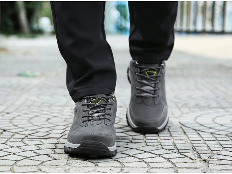 Men's casual sports shoes outdoor hiking shoes hiking plus size new non-slip comfortable men's shoes new designer