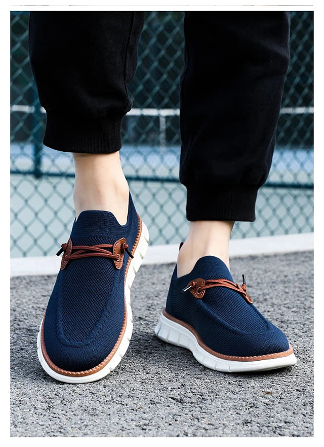 New spring summer flat fashion breathable casual sports men's shoes large size 39-48 fashion casual walking loafer men's shoes