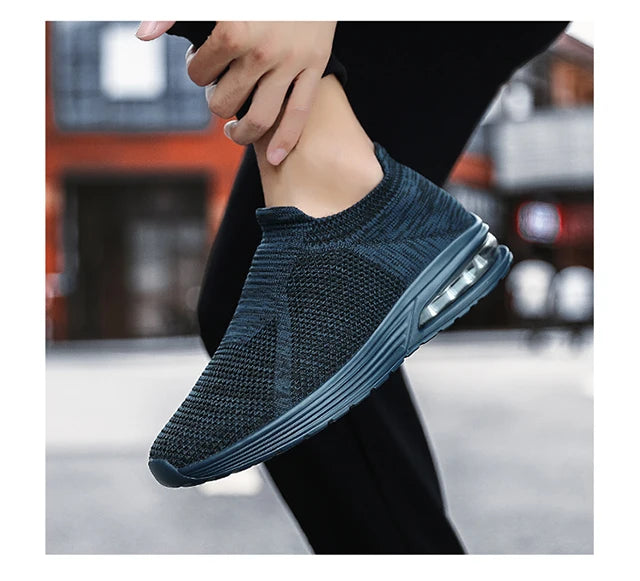 Men's and women's new spring and autumn breathable mesh casual sports shoes men's and women's shoes large size vulcanized shoes