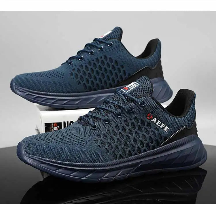 Men's mesh sports vulcanized shoes breathable casual shoes walking men's shoes spring and autumn new40-47