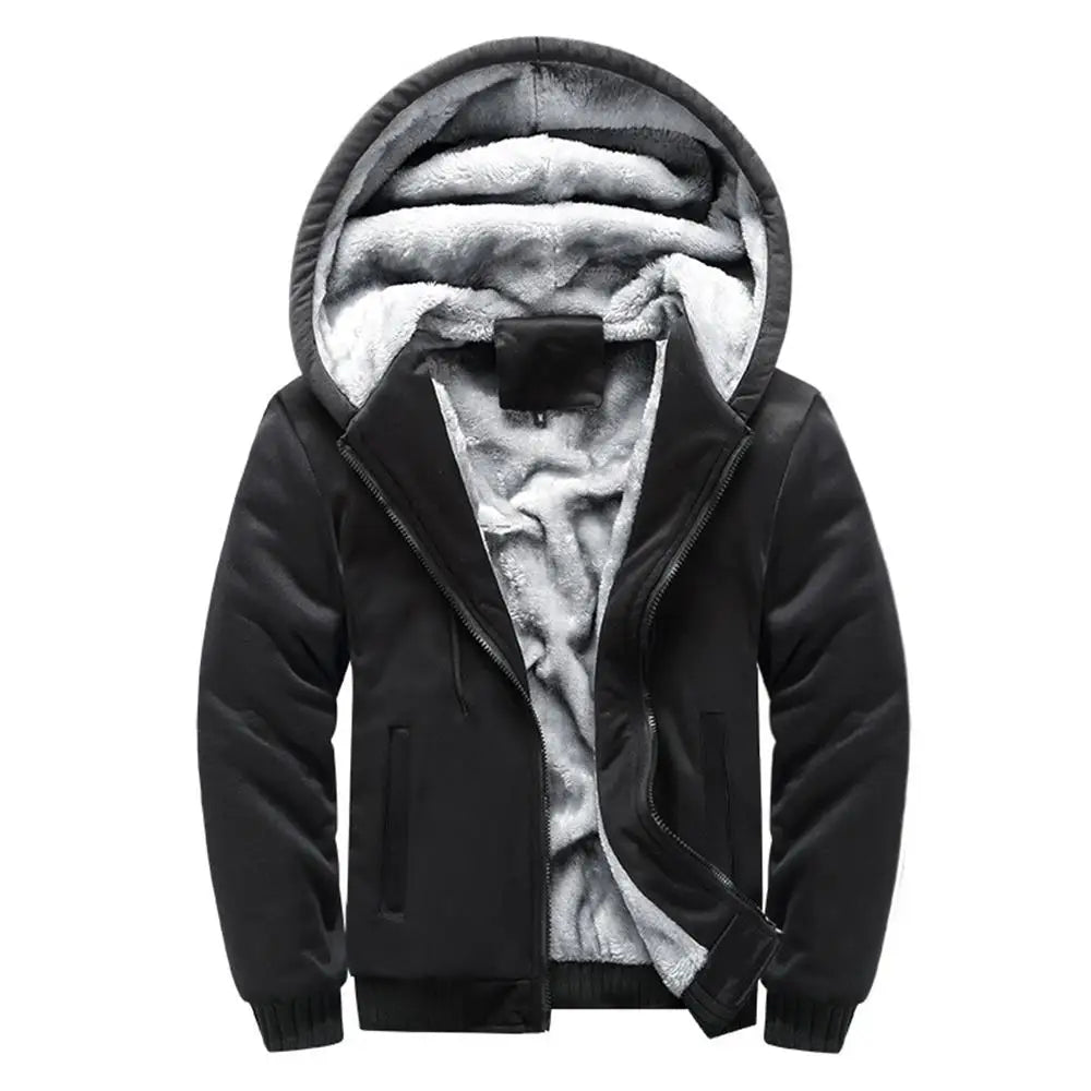 Men's Jacket Camouflage Thicken Winter Jackets for Men Fleece Long Sleeve Coat Man Casual Hoodies Streetwear Men's Coats