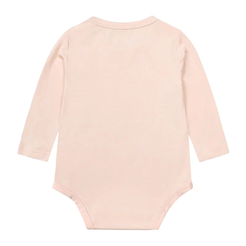 Bamboo Fiber Baby Girl Clothes Fashion Solid Color Long Sleeve Baby Clothing Boy Bodysuits Summer Newborn Clothes 0-24 Months