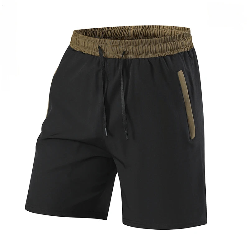 Summer Men Casual Sports Breathable Beach Shorts Mans Jogger Gym Quick Dry Shorts Male Running Bermuda Sportswear Fitness Shorts